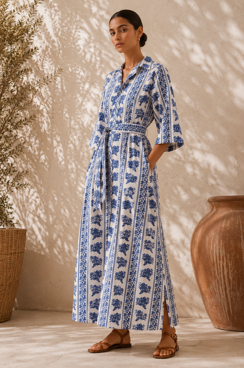 Indienne de Provence Shirt Dress