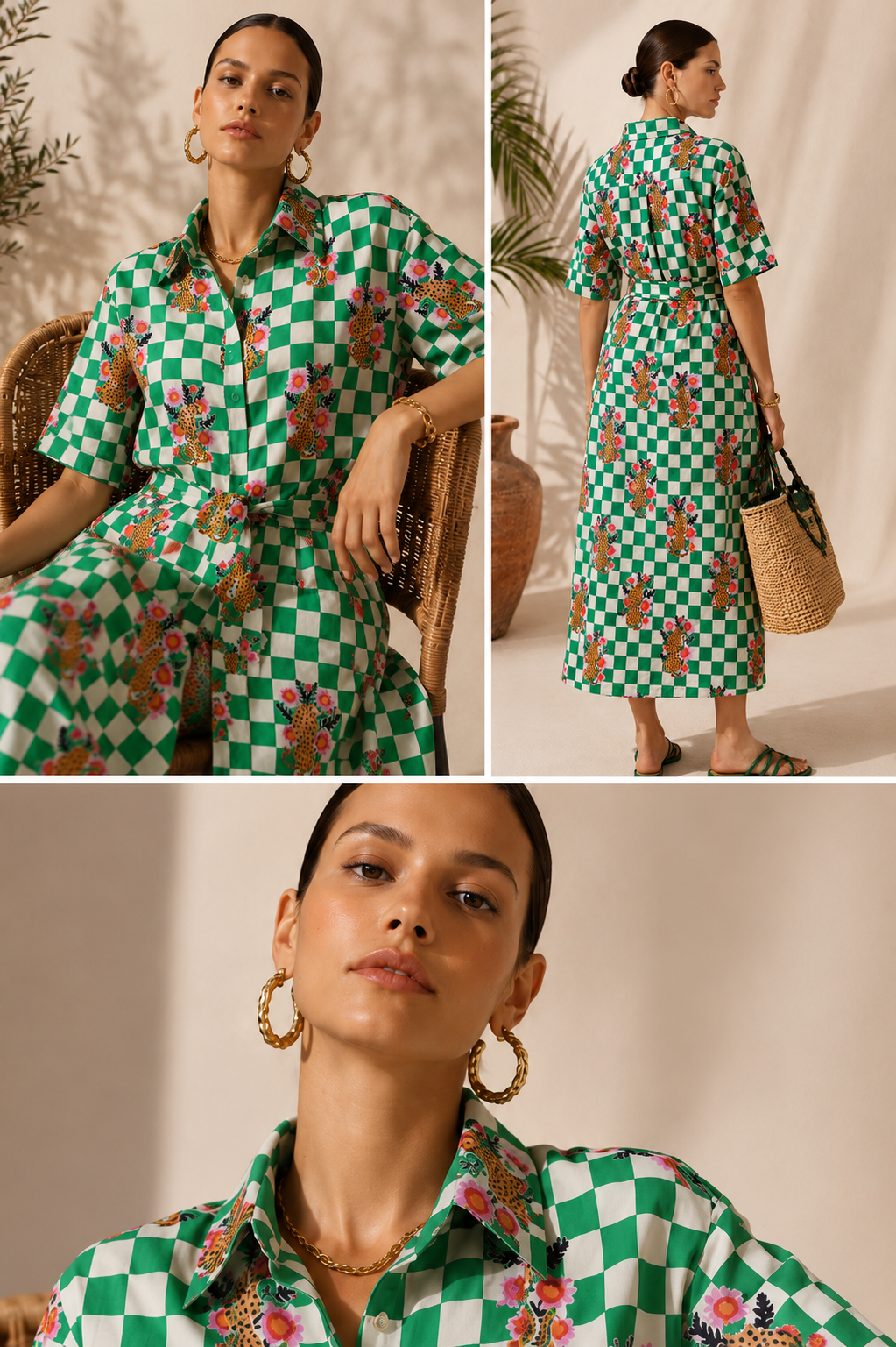 Emerald Green in Cotton