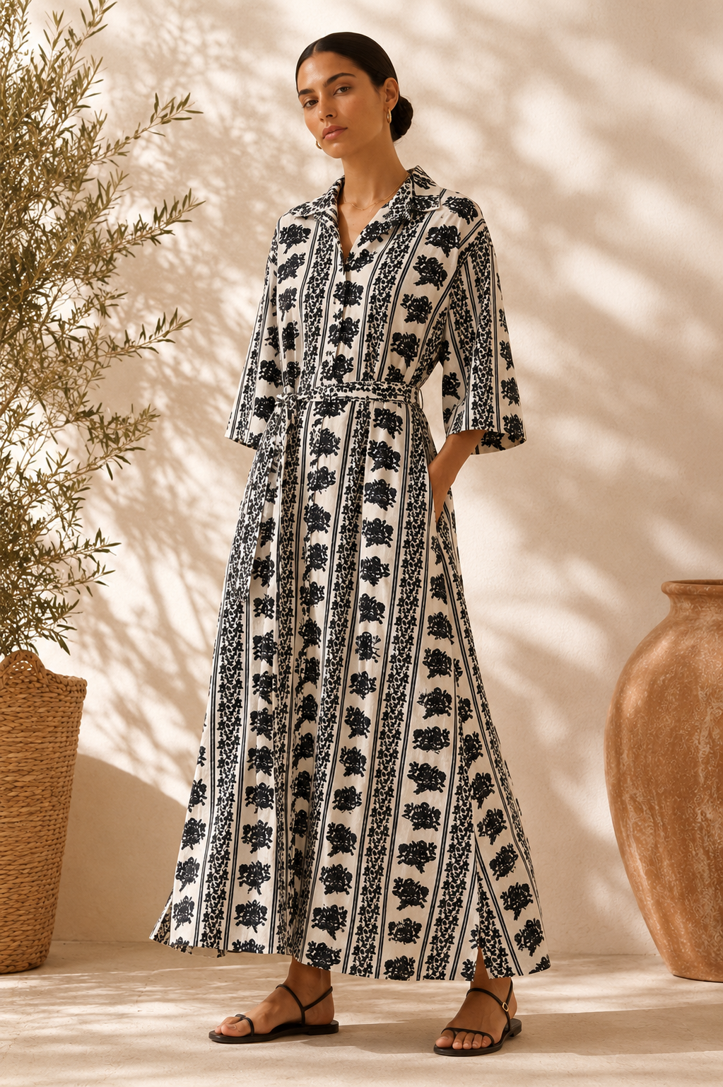 Indienne de Provence Shirt Dress