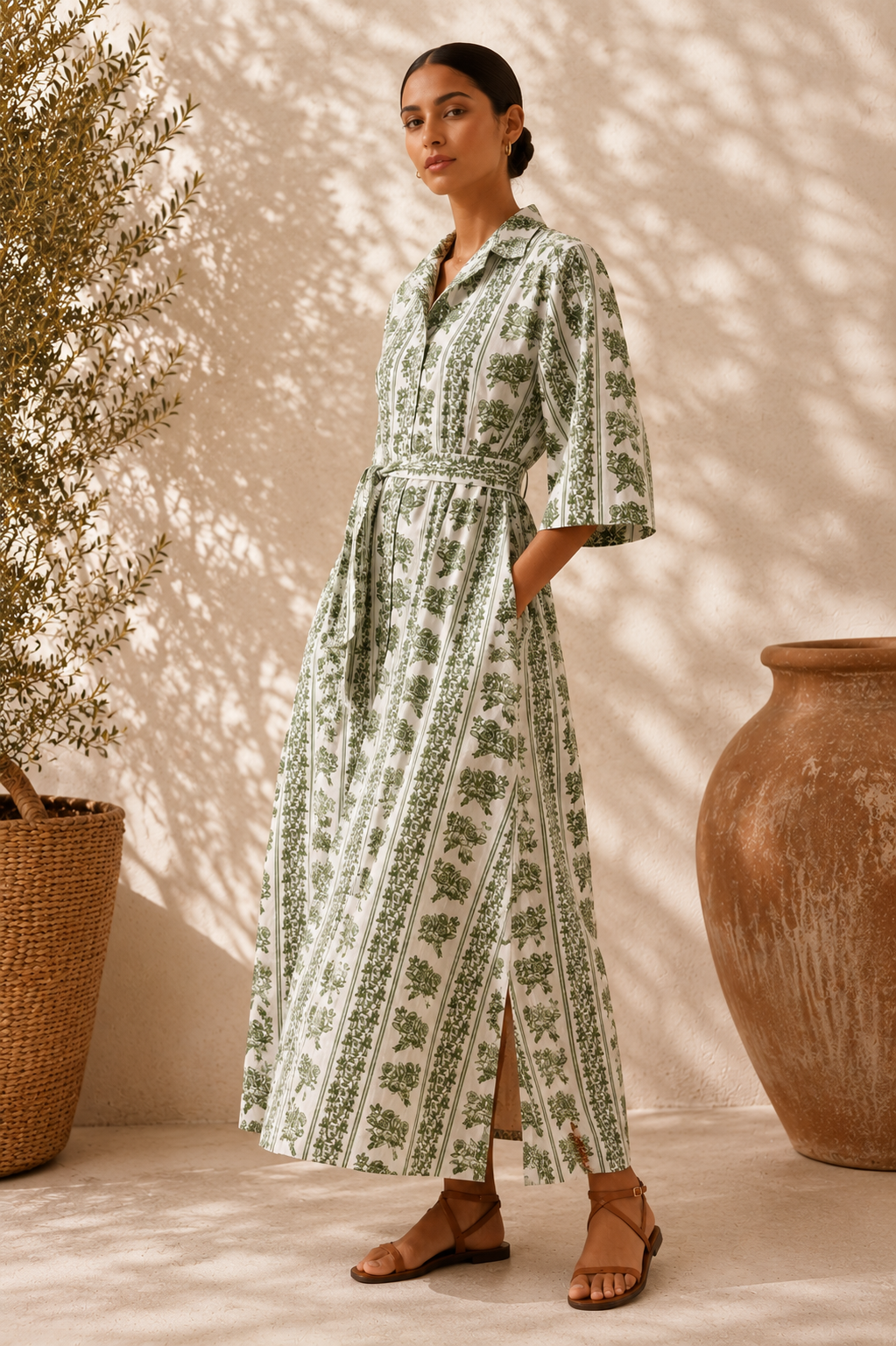 Indienne de Provence Shirt Dress