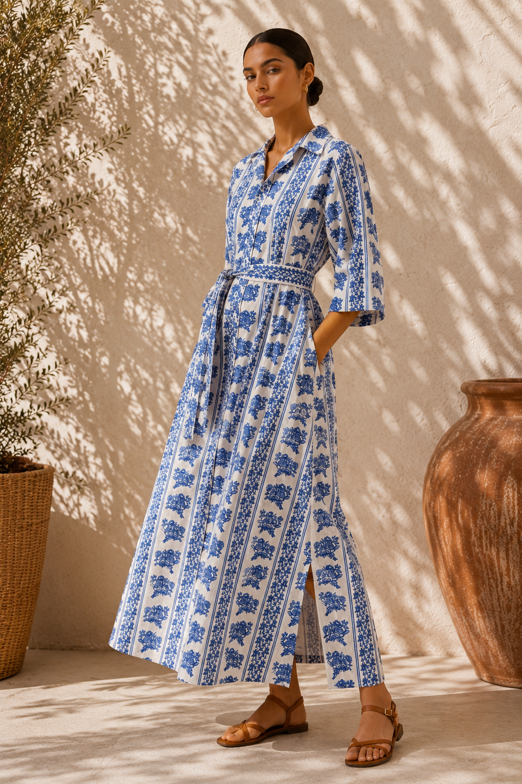 Indienne de Provence Shirt Dress