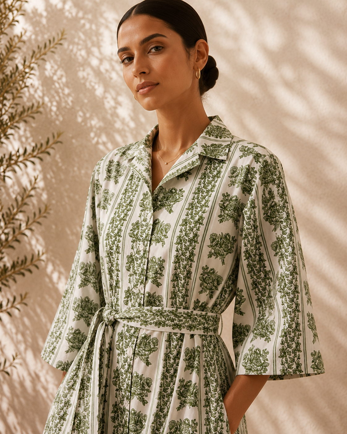 Indienne de Provence Shirt Dress