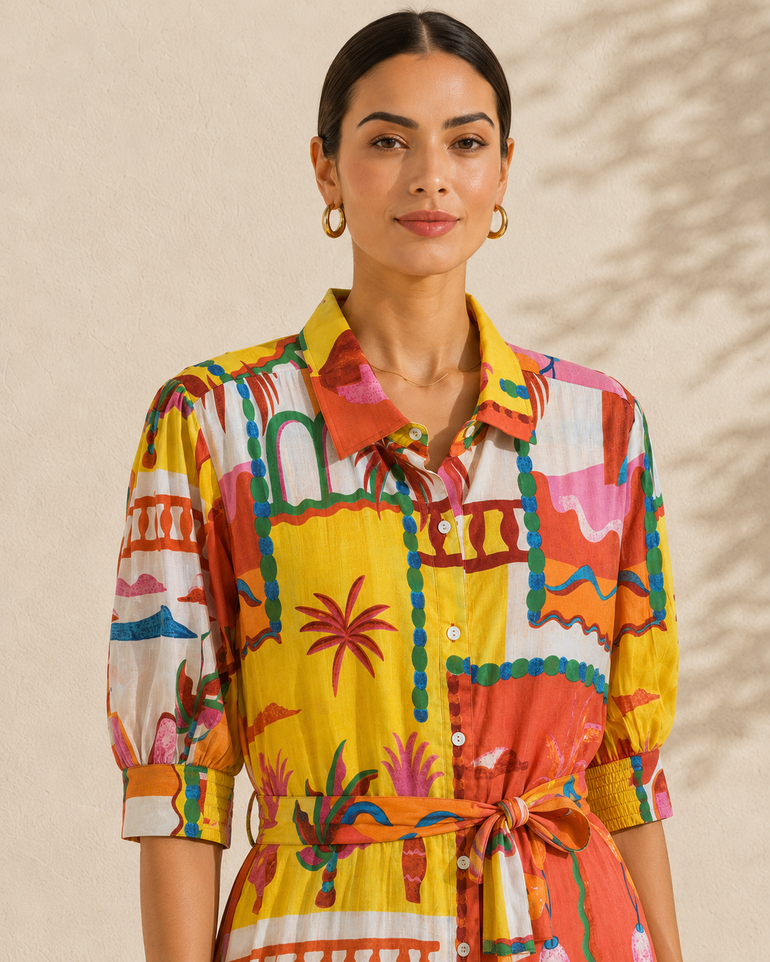 Casa Dali Maxi Dress in Orange