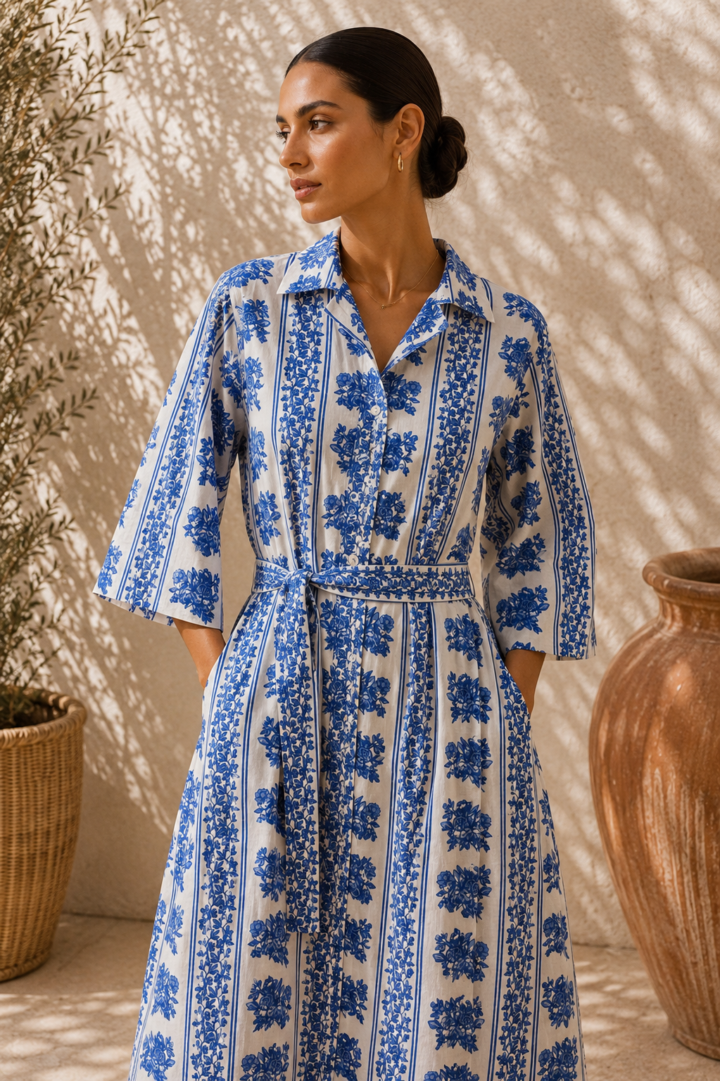 Indienne de Provence Shirt Dress