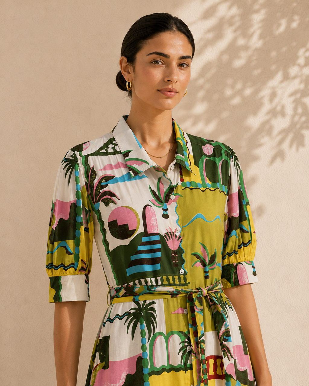 Casa Dali Maxi Dress in Green