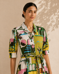 Casa Dali Maxi Dress in Green