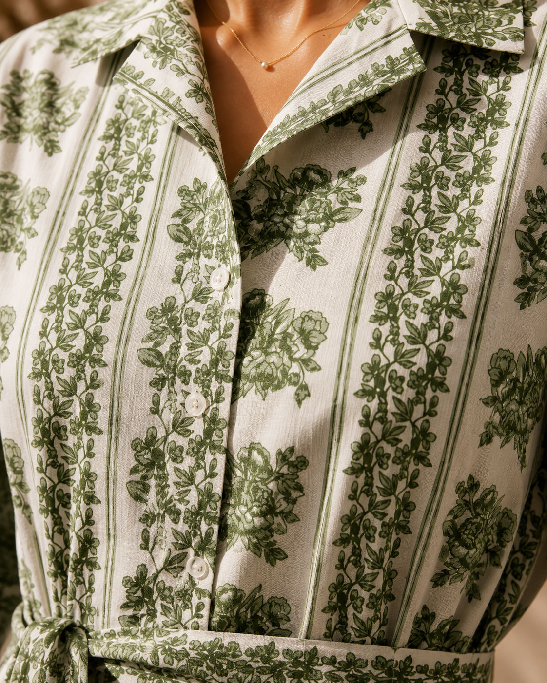 Indienne de Provence Shirt Dress