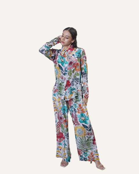 Caftan Top & Pants Co-ord Set